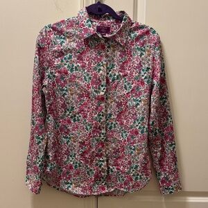 J.Crew floral Liberty Fabric Women shirt